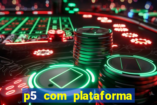 p5 com plataforma de jogos